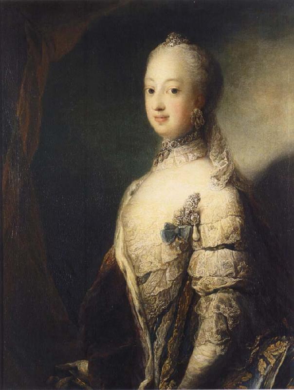 Carl Gustaf Pilo Princess Sofia Magdalena oil painting image